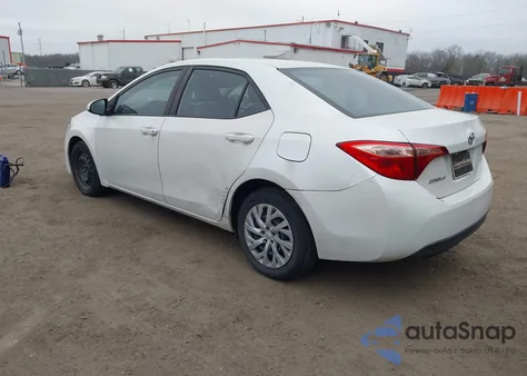 2018 Toyota Corolla Le из США, поврежденный, VIN 5YFBURHE1JP797710